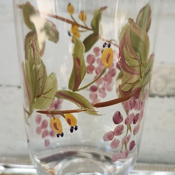 NWT BLOCK CRYSTAL NAPA VALLEY COLLECTION SET OF 4 DRINKWARE - Picture 8 of 9